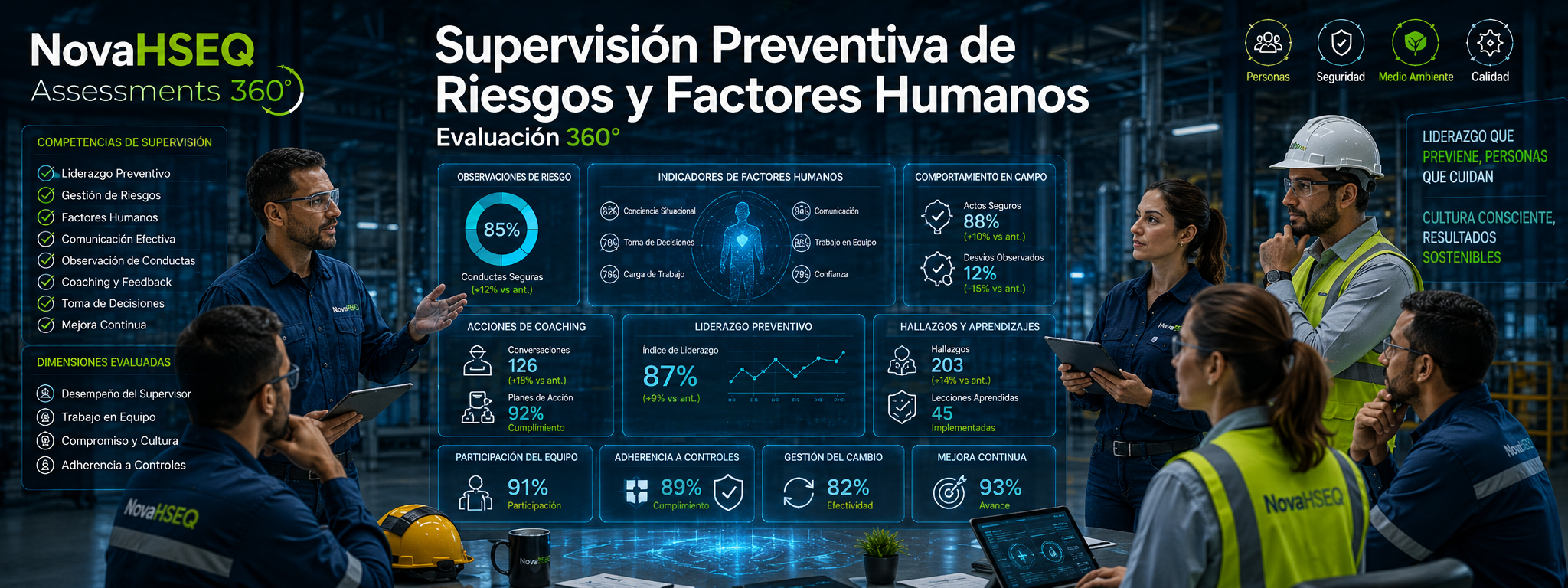 Supervisión Preventiva de Riesgos y Factores Humanos